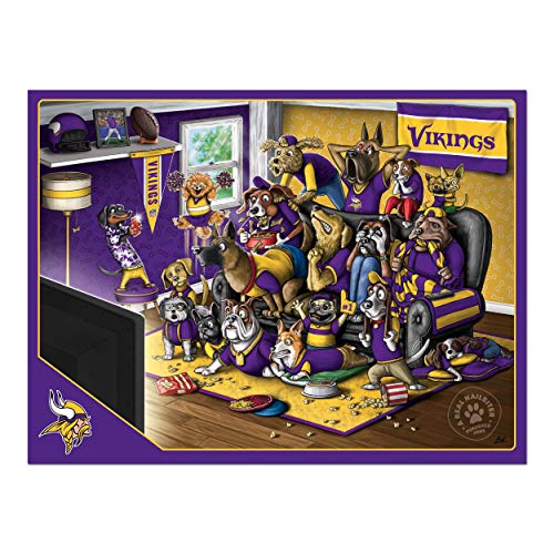 YouTheFan NFL 500-Piece Jigsaw Puzzle – 18x24 Inches, Official Team Logo