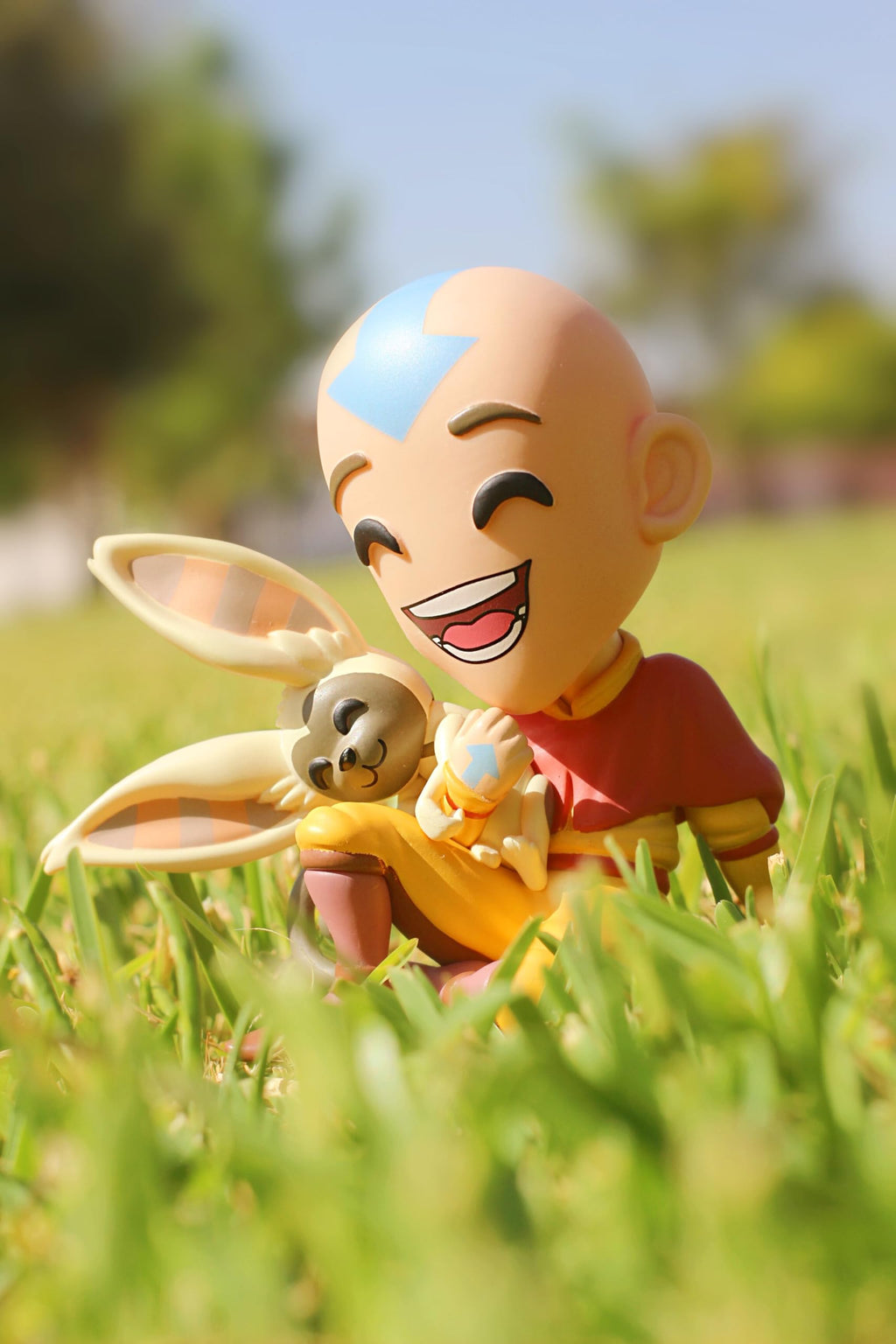 Youtooz Avatar: The Last Airbender Aang Vinyl Figure – 6.3 Inch Collectible with Momo