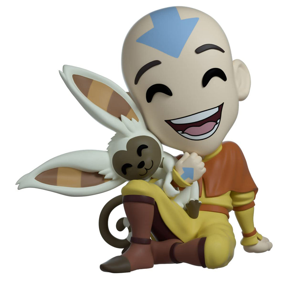 Youtooz Avatar: The Last Airbender Aang Vinyl Figure – 6.3 Inch Collectible with Momo