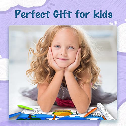 YPLUS Triangle Crayons 12 Colors - Washable Toddler Crayons, Non-Toxic, Easy Grip
