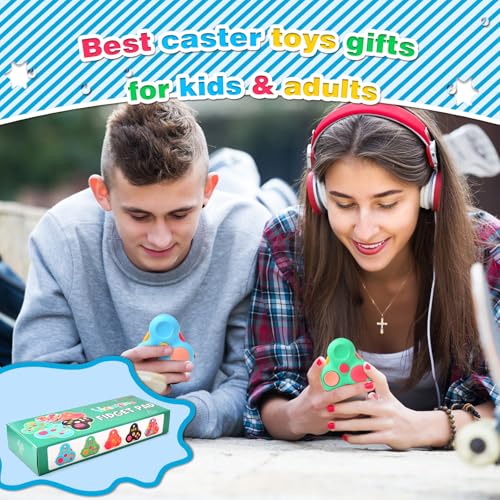 Yrissmiss 3-Pack Fidget Pads for Adults – Quiet Sensory Toys with Clickers, Switches & Silent Spinner for Stress Relief at Work or Home