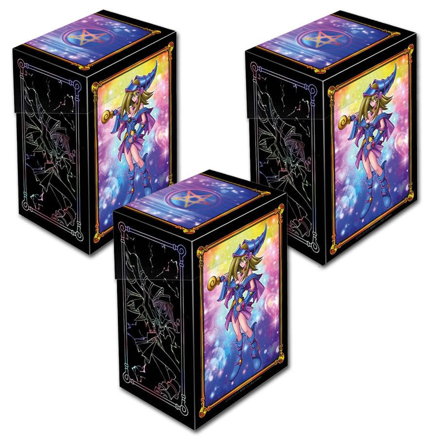 Yu-Gi-Oh! Dark Magician Girl Card Case – Official TCG Deck Box (Clear with Dark Tint)