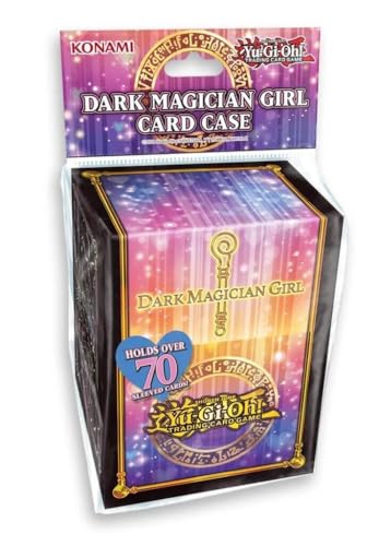 Yu-Gi-Oh! Dark Magician Girl Card Case – Official TCG Deck Box (Clear with Dark Tint)