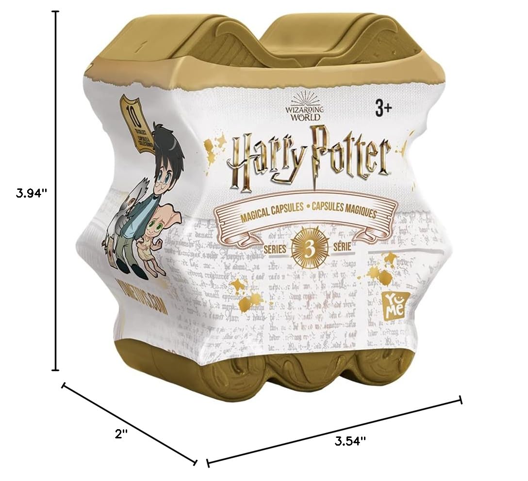 YuMe Harry Potter Series 3 Capsule Toys 2-Pack – Mystery Collectible Figures