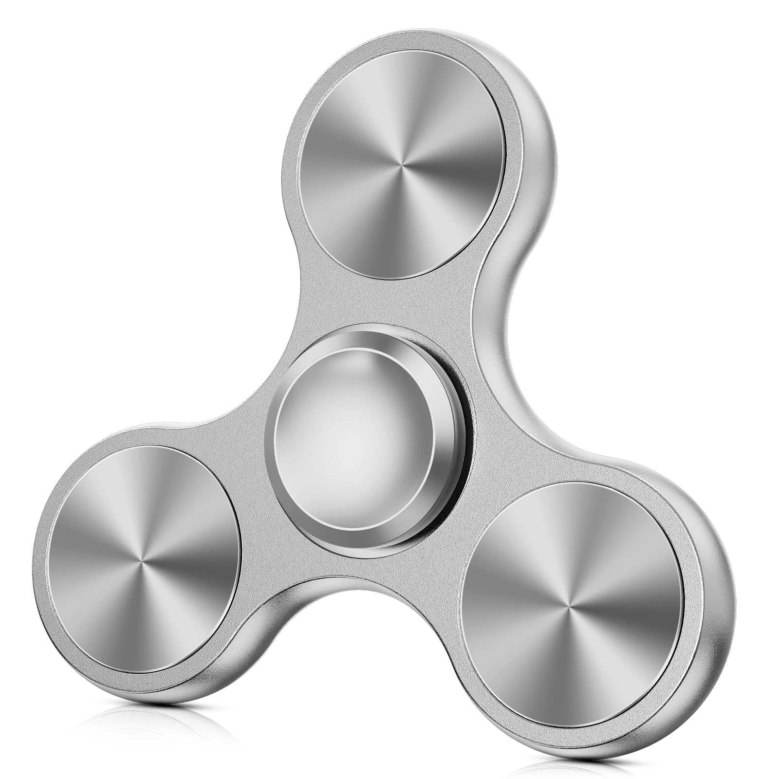 ZCDXDP Metal Silent Fidget Spinner – 3-8 Min Spin, Stress Relief Desk Toy for Adults