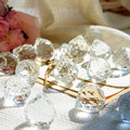 ZEERSHEE 30mm K9 Crystal Ball Prisms – 12-Pack of Clear Faceted Suncatchers for Weddings, DIY, and Home Decor