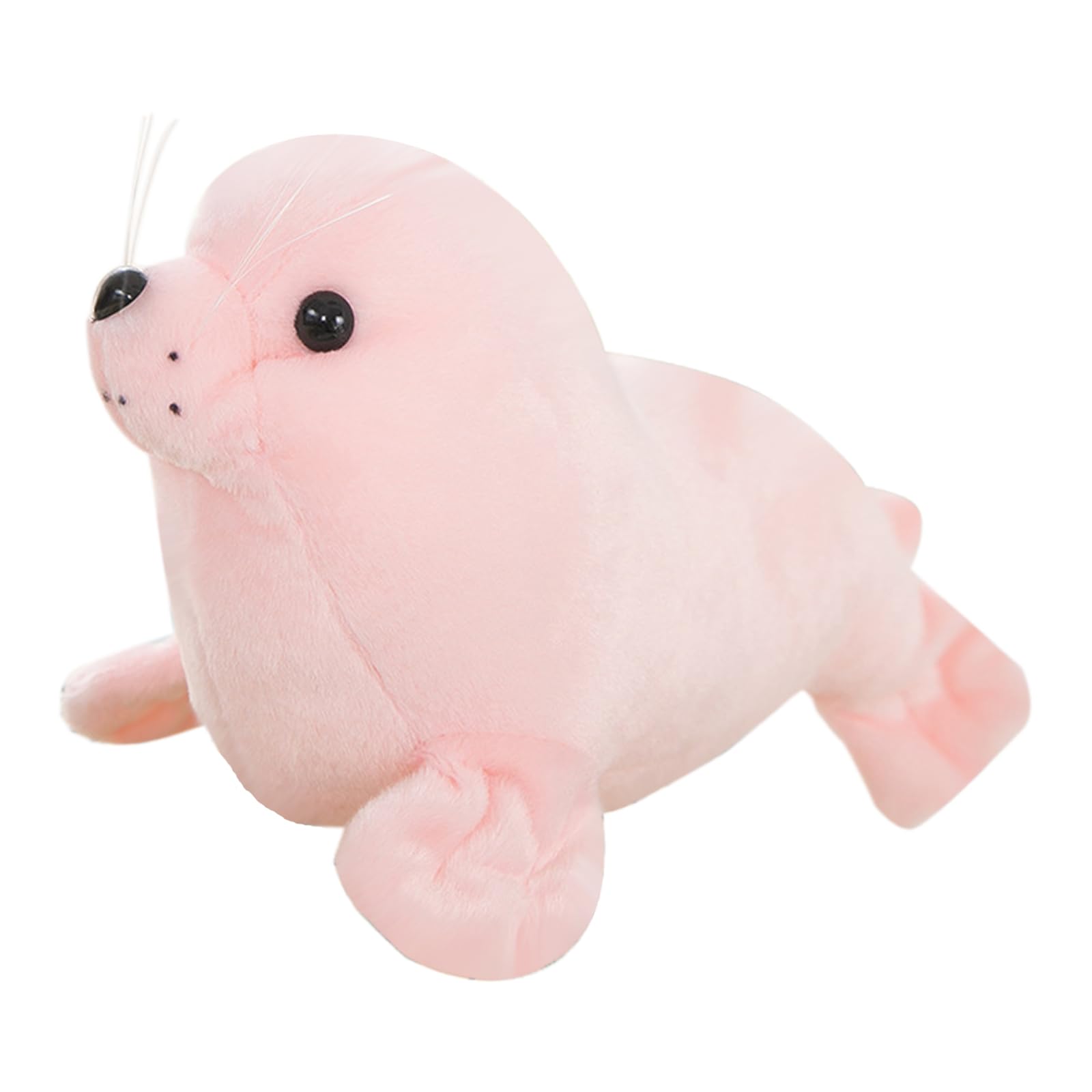 zhidiloveyou Pink Seal Plush Stuffed Animal – 11.8 Inch Cute Kawaii Doll for Kids