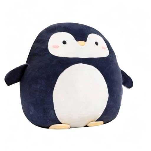 Zielind 8-Inch Penguin Plush Pillow – Soft Short Plush Stuffed Animal Toy for Kids
