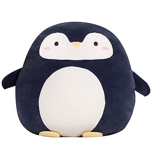 Zielind 8-Inch Penguin Plush Pillow – Soft Short Plush Stuffed Animal Toy for Kids