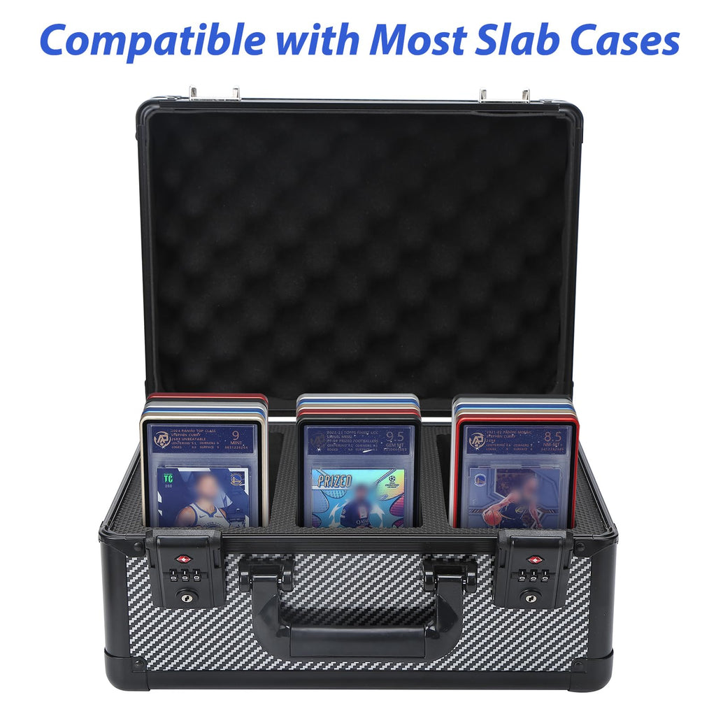 ZINHO Blue Aluminum Alloy Magnetic Graded Card Case – 35PT PSA/CGC/CSG/AGS with UV Protection