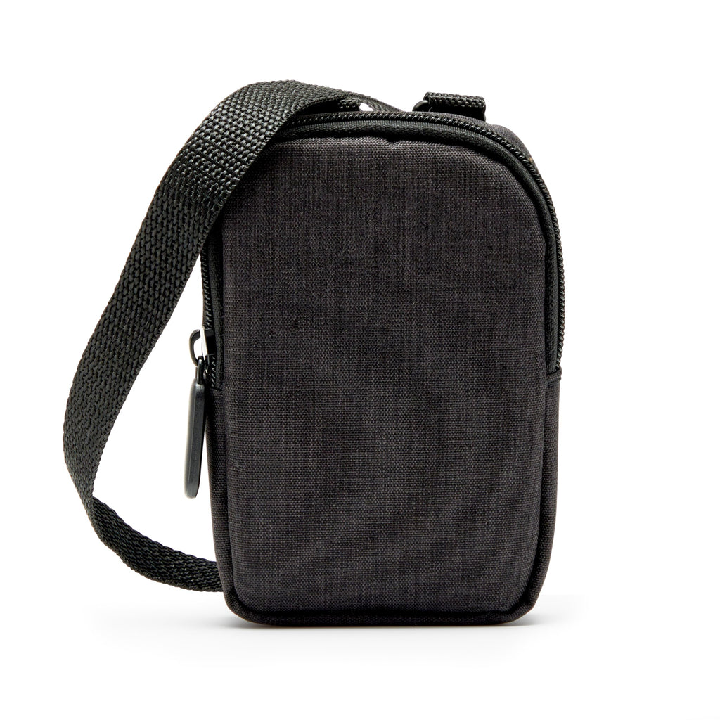 Zink Soft Camera Case for Instant Print Cameras – Black, with Photo Paper Pocket and Crossbody Strap
