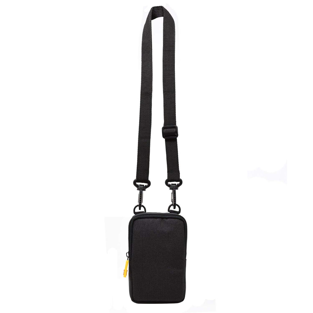 Zink Soft Camera Case for Instant Print Cameras – Black, with Photo Paper Pocket and Crossbody Strap