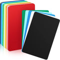 Zomiboo 100-Pack Trading Card Dividers – Tall Plastic Separators, 10 Colors, 2.7x4.2 Inches