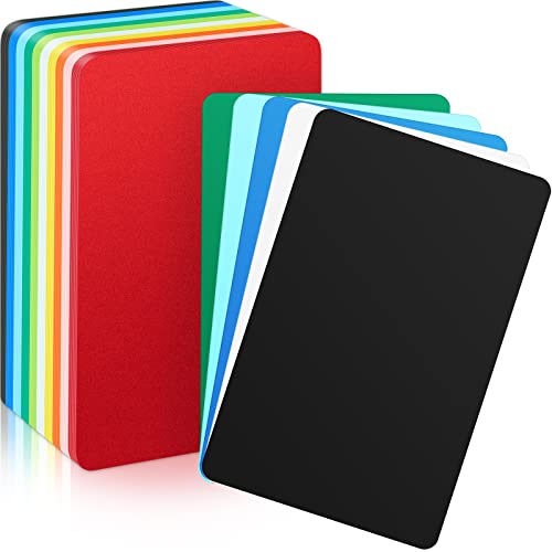 Zomiboo 100-Pack Trading Card Dividers – Tall Plastic Separators, 10 Colors, 2.7x4.2 Inches