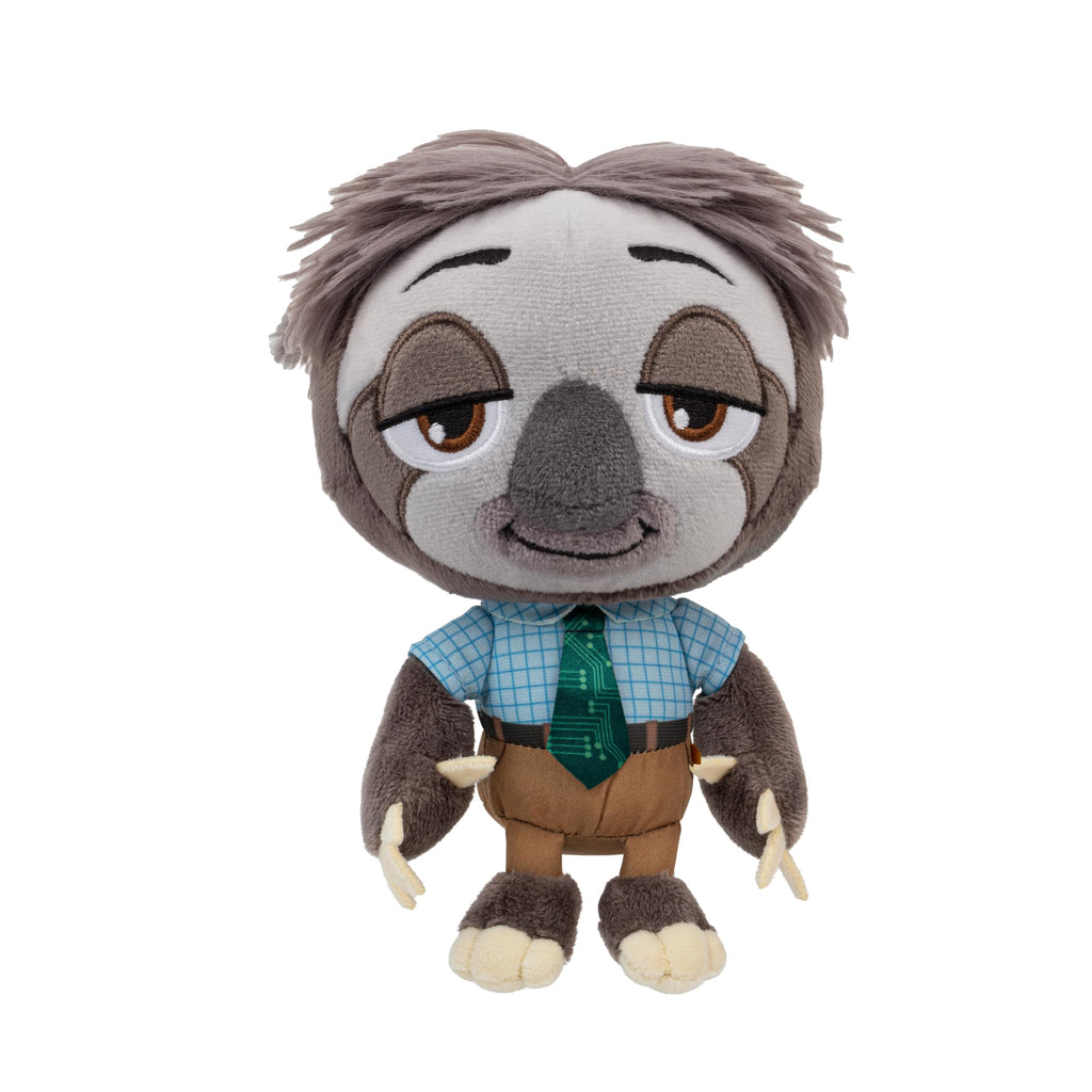 Zootopia 2 Flash Plush (8 Inches) – Ultra-Soft Sloth Toy from Jazwares