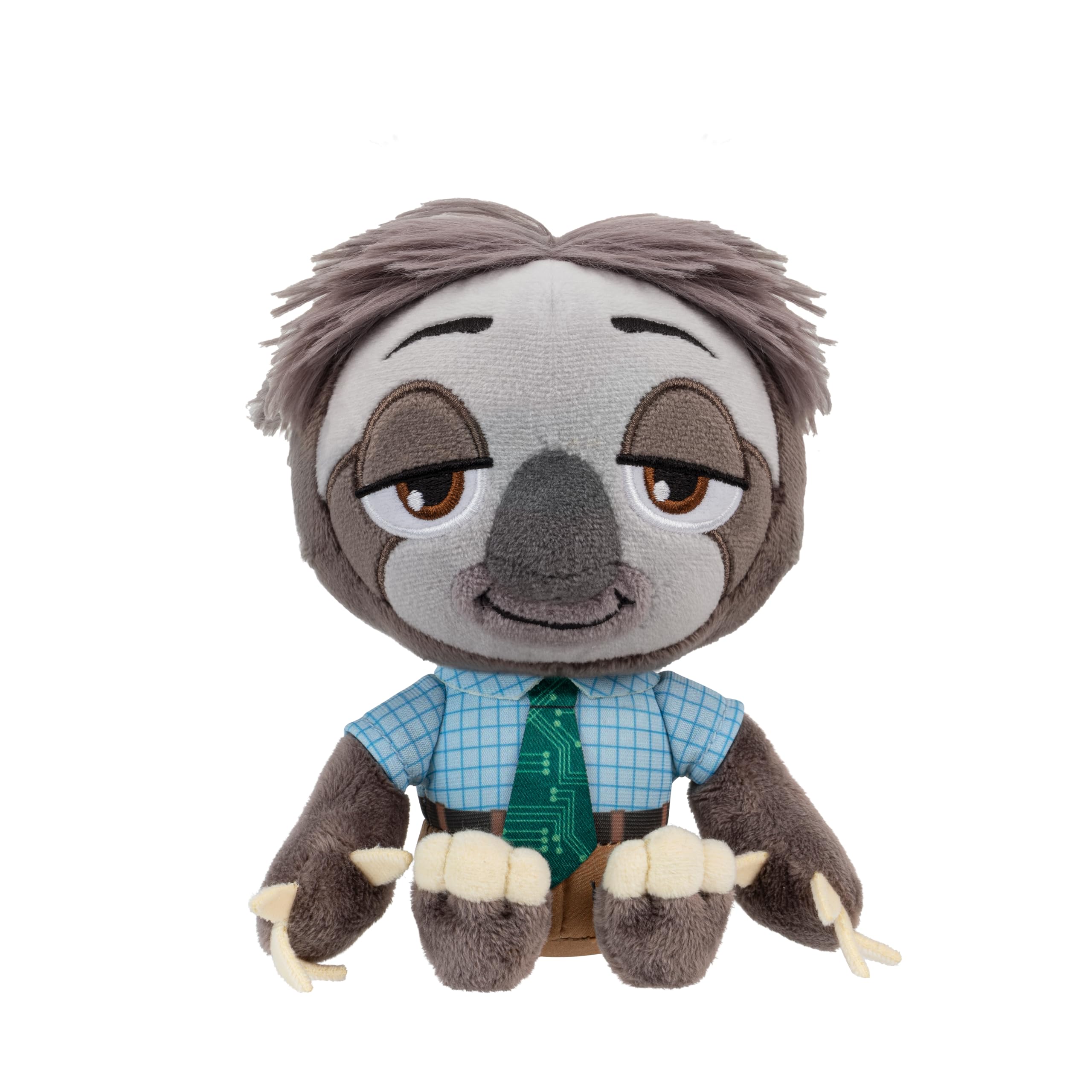 Zootopia 2 Flash Plush (8 Inches) – Ultra-Soft Sloth Toy from Jazwares