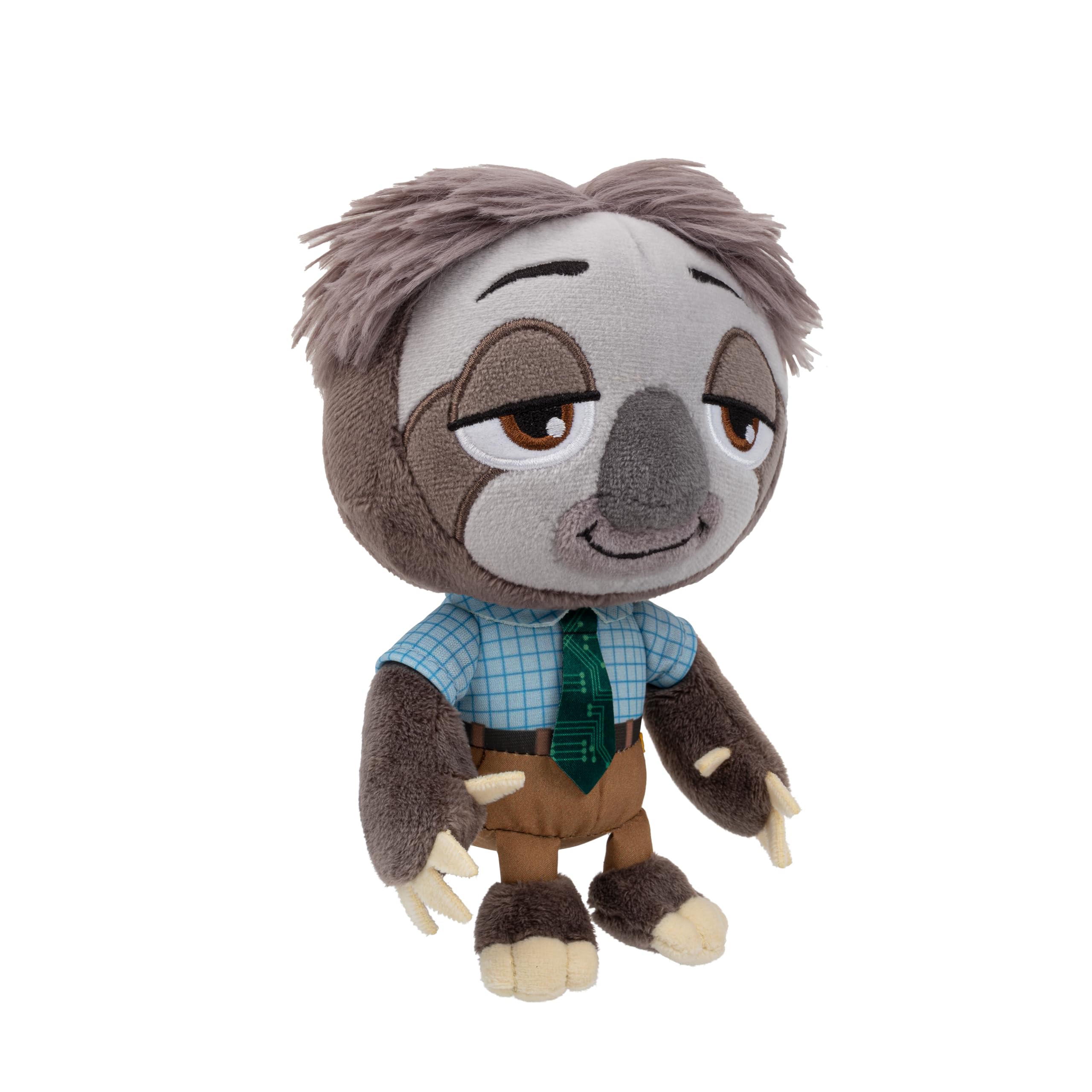 Zootopia 2 Flash Plush (8 Inches) – Ultra-Soft Sloth Toy from Jazwares