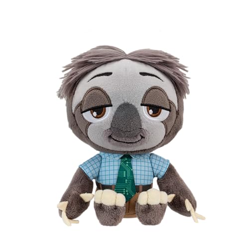 Zootopia 2 Flash Plush (8 Inches) – Ultra-Soft Sloth Toy from Jazwares