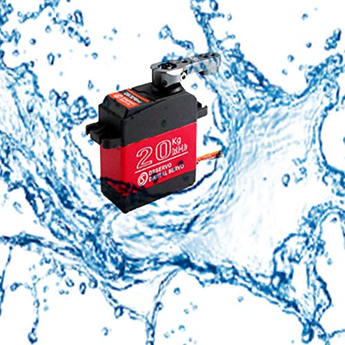 ZOSKAY 25KG Digital Servo - Metal Gear, CNC Aluminium, IP67 Waterproof for 1/8 1/10 RC Cars