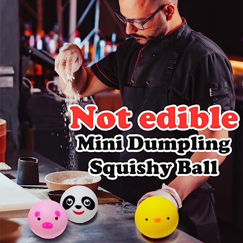 ZTATU Mini Pig Dumpling Squishy Toys (3 Pack) – Sensory Stress Relief for Adults & Kids