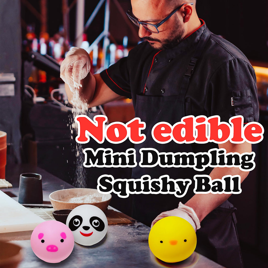ZTATU Mini Pig Dumpling Squishy Toys (3 Pack) – Sensory Stress Relief for Adults & Kids