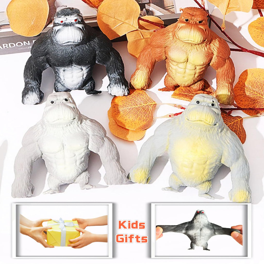 ZTATU Squishy Monkey Stress Ball – 1-Pack Black Fidget Toy for Sensory Play and Anxiety Relief