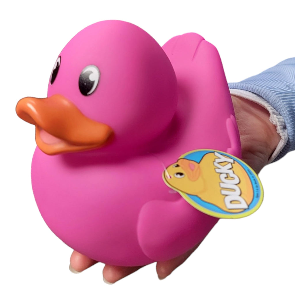 Zugar Land Big Rubber Ducky (5.5 inch) – Pink Collectible for Jeep Ducking