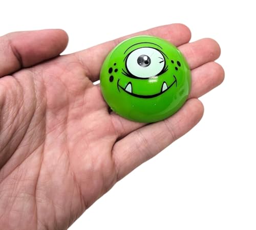 Zugar Land Monster Poppers - 12 Pack of 2-Inch Rubber Poppers in Red, Blue, Green, Purple