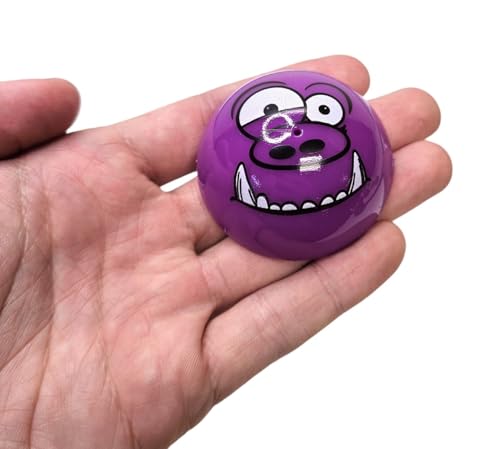 Zugar Land Monster Poppers - 12 Pack of 2-Inch Rubber Poppers in Red, Blue, Green, Purple