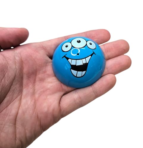 Zugar Land Monster Poppers - 12 Pack of 2-Inch Rubber Poppers in Red, Blue, Green, Purple