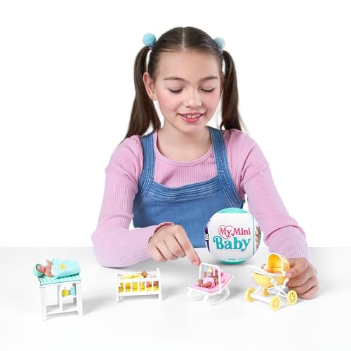 ZURU My Mini Baby Series 1 Mystery Capsule – 5 Surprise Collectible Doll with Accessories