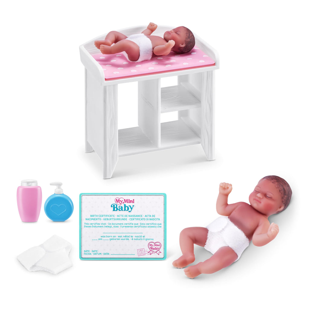 ZURU My Mini Baby Series 1 Mystery Capsule – 5 Surprise Collectible Doll with Accessories