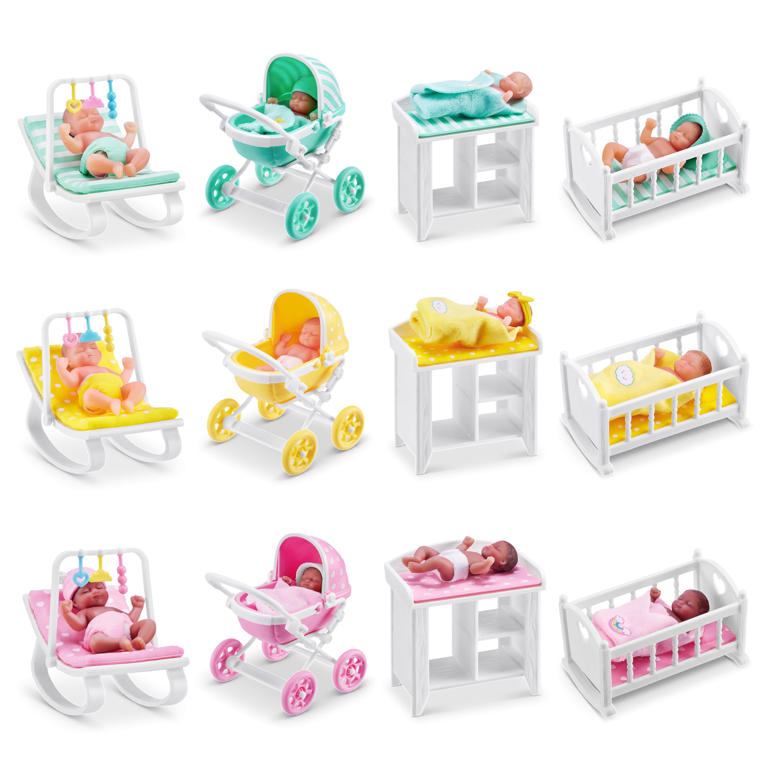 ZURU My Mini Baby Series 1 Mystery Capsule – 5 Surprise Collectible Doll with Accessories