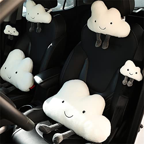 Zuwxeu Cloud Plush Pillow – Cute Decorative Pillow for Home and Car, Two Sizes
