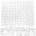 ZZYFGH 120-Piece Clear Acrylic Puzzle – Impossible Challenge for Adults