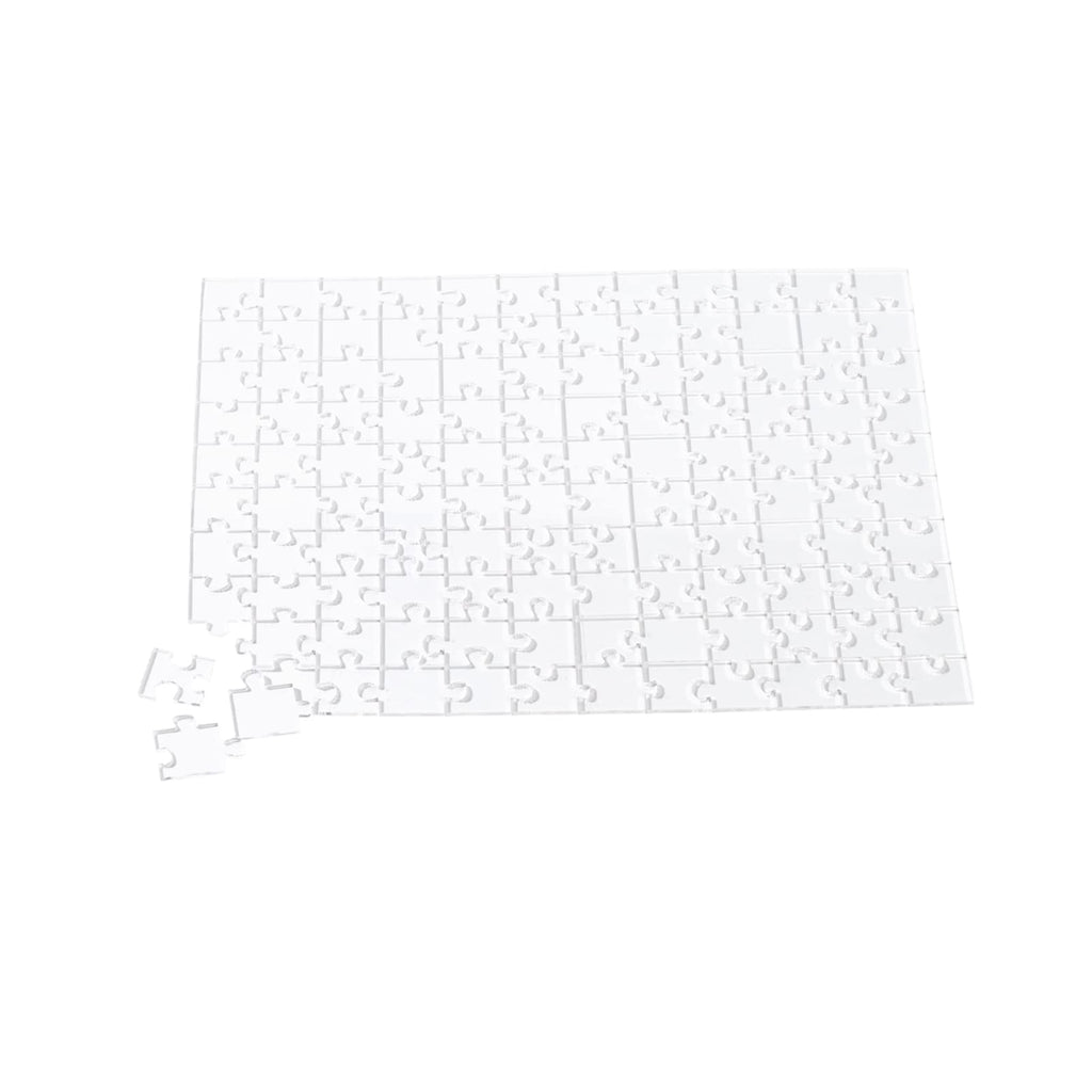 ZZYFGH 120-Piece Clear Acrylic Puzzle – Impossible Challenge for Adults